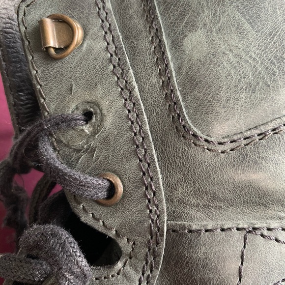 ZiGiny Men’s Black Leather Ankle Boot - Picture 3 of 4